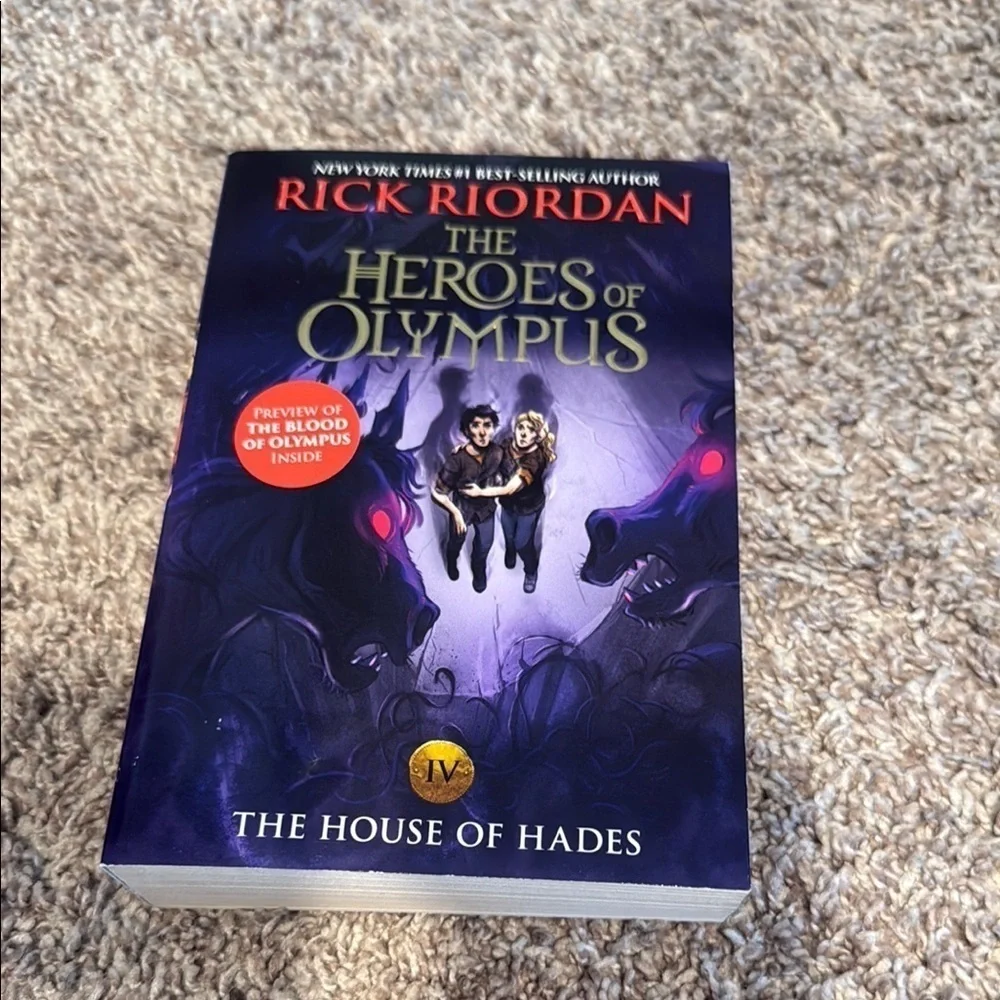The Heroes of Olympus The House of Hades by Rick Riordan 4